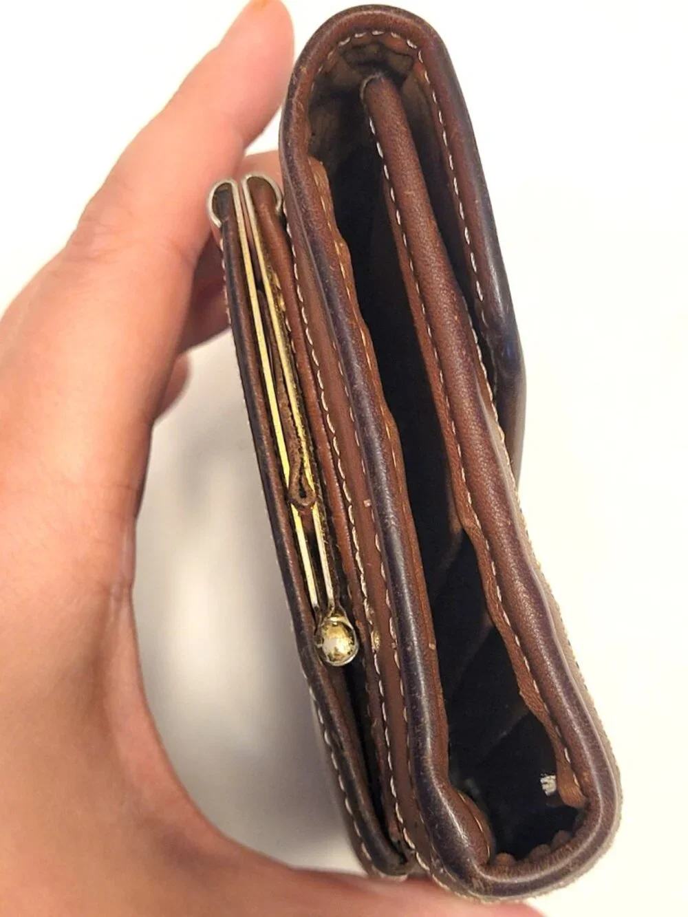 Brahmin Vintage Croc Embossed Wallet